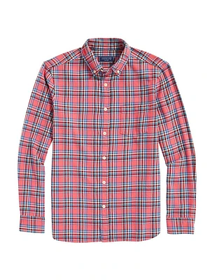 Twill Plaid Shirt