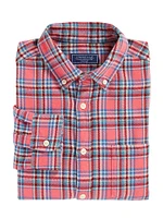 Twill Plaid Shirt