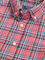 Twill Plaid Shirt