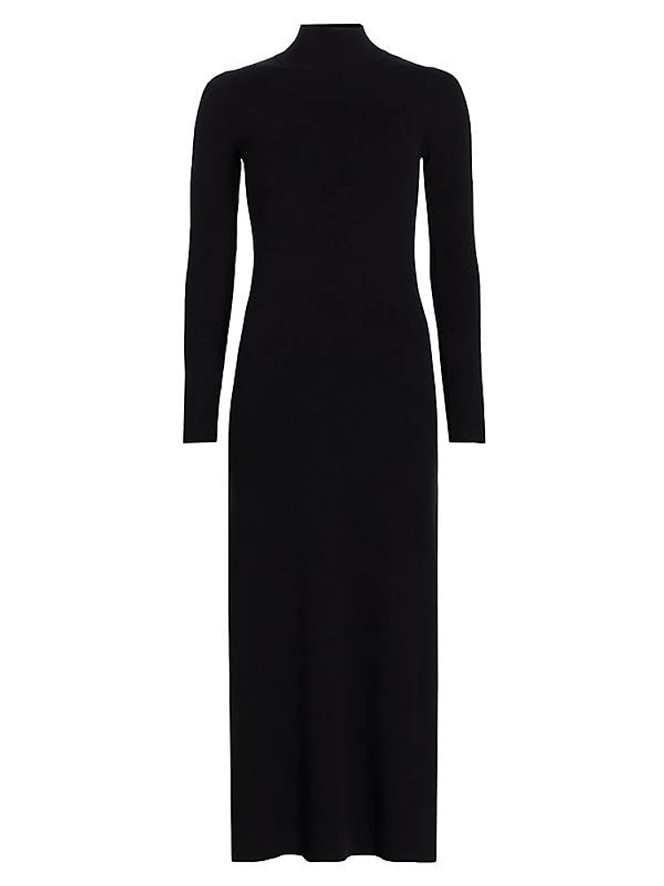 Tamara Mock Turtleneck Maxi Dress