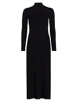 Tamara Mock Turtleneck Maxi Dress