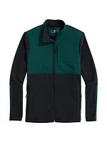 Harbor Colorblock Fleece Zip-Up Jacket