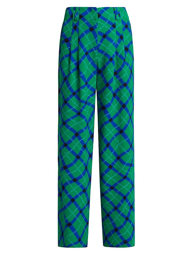 Bloo Plaid Relaxed Pants