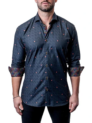 Einstein Micro Paisley Shirt