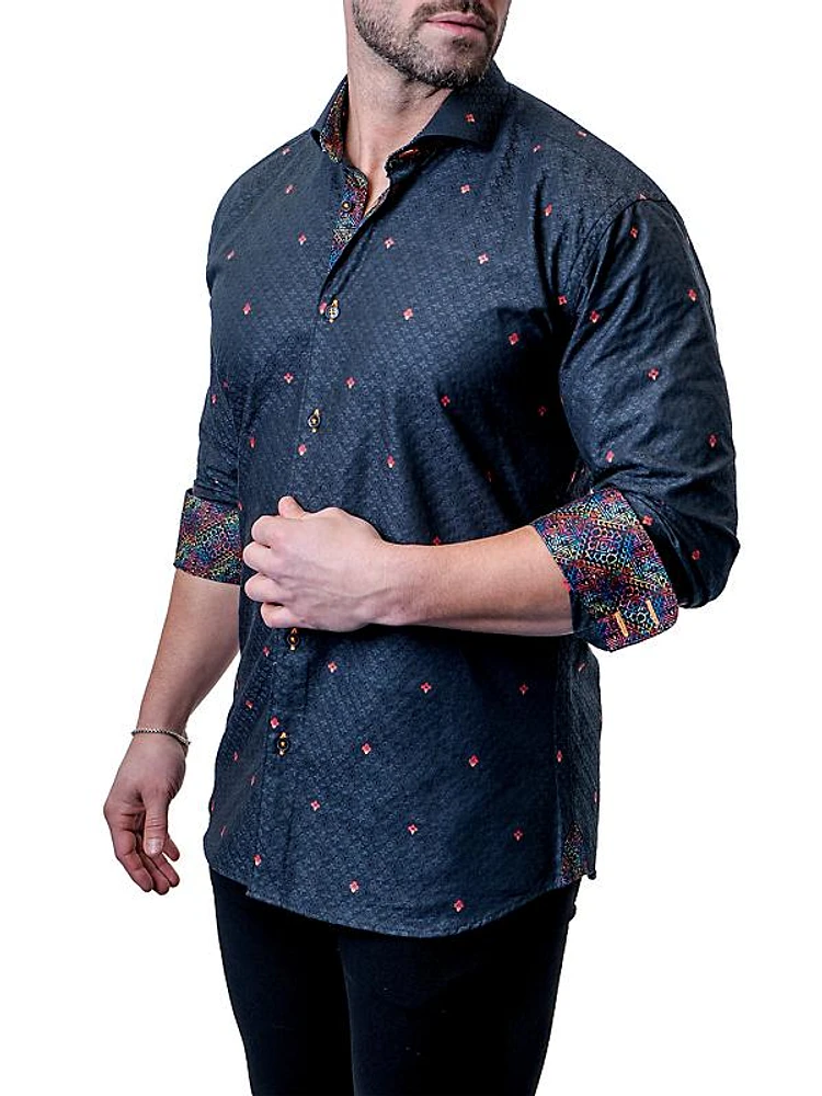 Einstein Micro Paisley Shirt