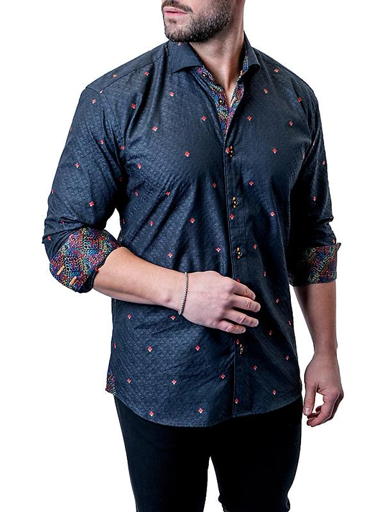 Einstein Micro Paisley Shirt