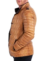 Leather Field Jacket