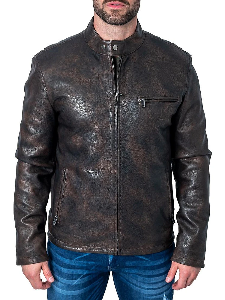 Leather Union Jacket