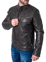 Leather Union Jacket