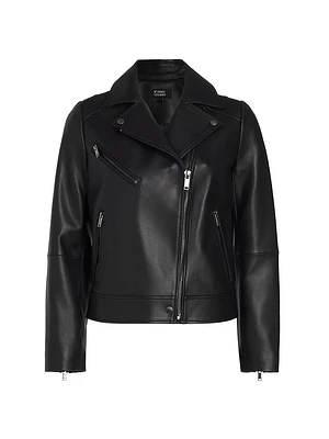 Rachael Leather Moto Jacket