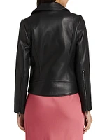 Rachael Leather Moto Jacket