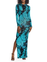 High Tide Tie-Dye Maxi Dress