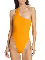 One-Shoulder One-Piece Swimsuit