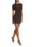 Jersey O-Ring Minidress