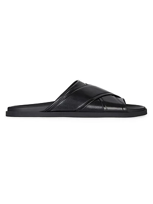 G Plage Flat Sandals Leather