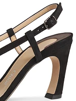 Oli 90MM Suede Bow Sandals