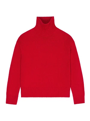 Turtleneck Sweater in Cashmere