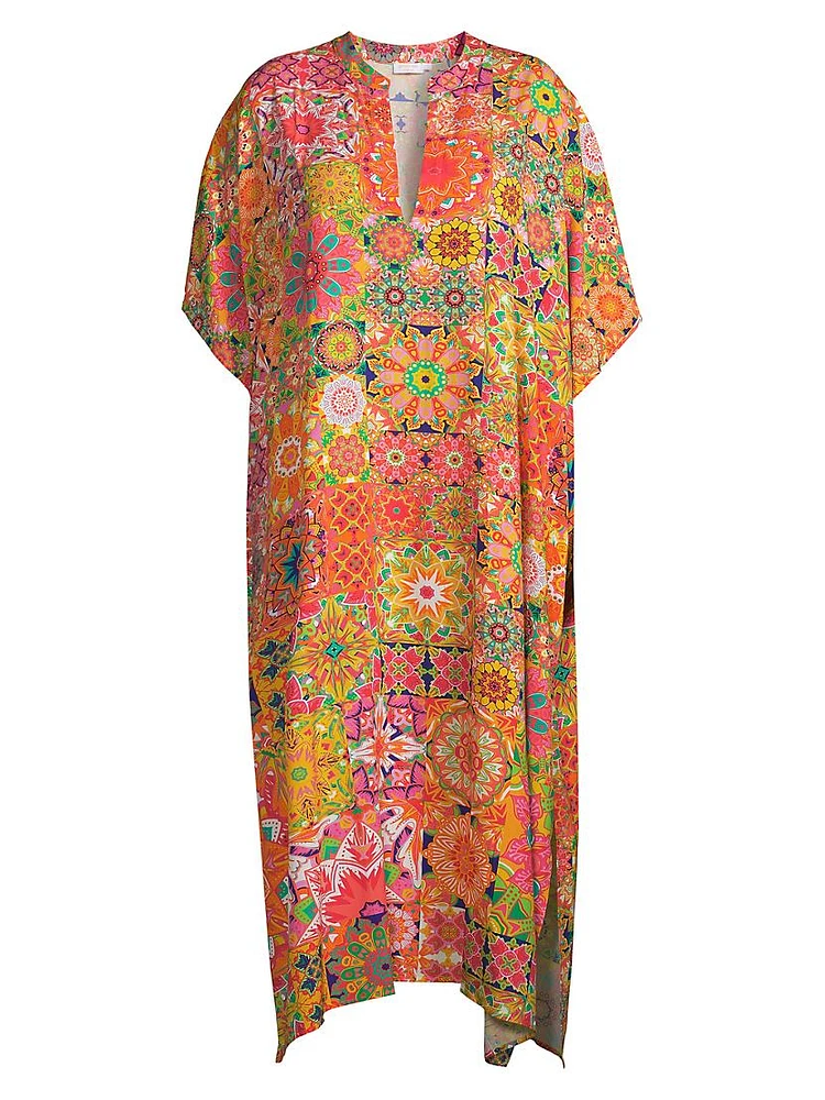 Kaleida Floral Caftan