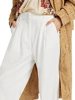 High-Rise Wide-Leg Pants