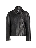 Lilket Leather Moto Jacket