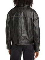 Lilket Leather Moto Jacket