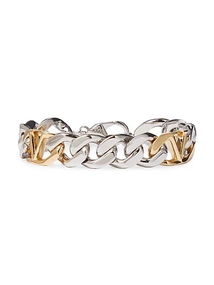 VLogo Chain Metal Bracelet