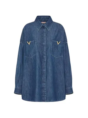 Denim Chambray Overshirt