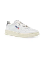 Medalist Bicolor Leather Low-Top Sneakers