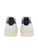 Medalist Bicolor Leather Low-Top Sneakers