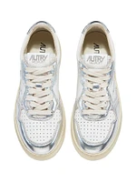 Medalist Bicolor Canvas Low-Top Sneakers