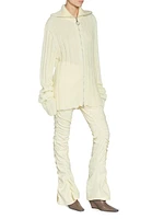 Kanela Rib-Knit Zip Sweater