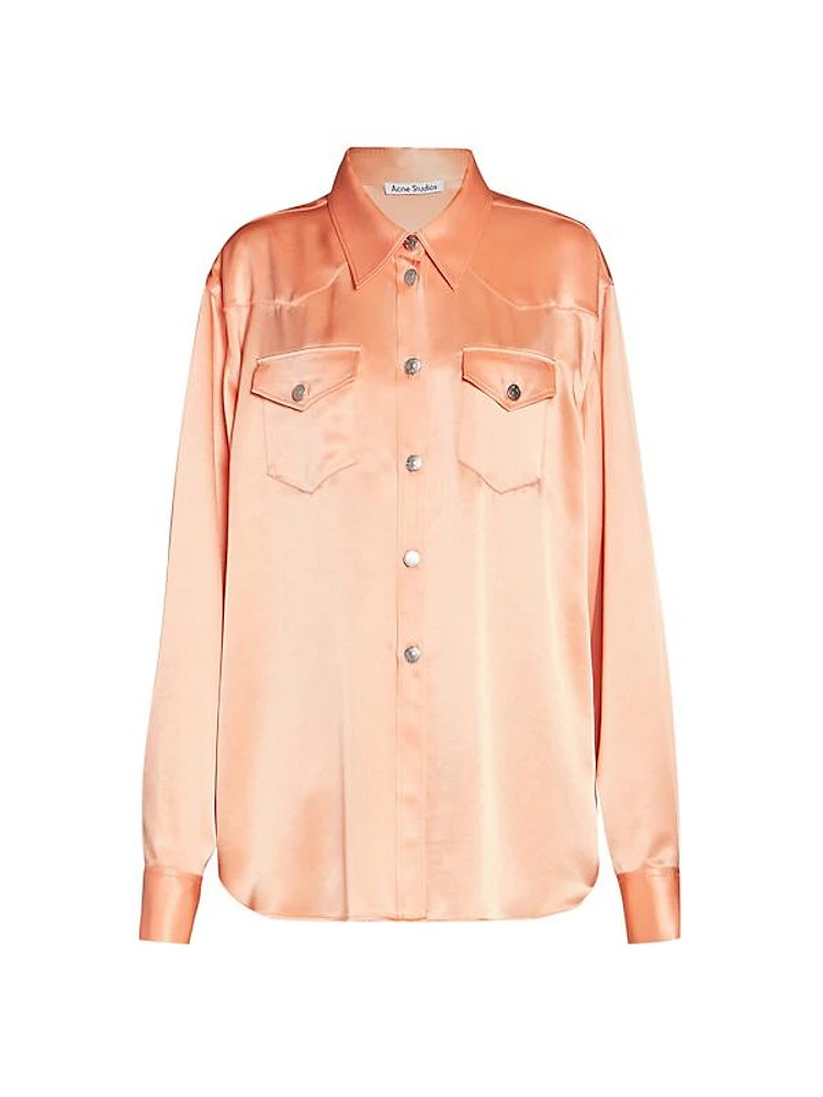 Shama Heavy Satin Shirt