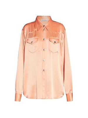 Shama Heavy Satin Shirt