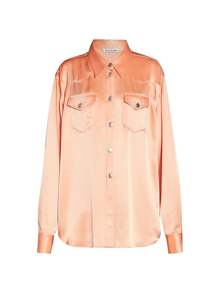 Shama Heavy Satin Shirt