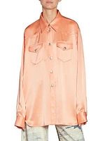 Shama Heavy Satin Shirt