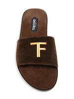 Brighton Suede Slides