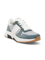 Jagga Leather & Textile Low-Top Sneakers