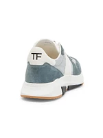 Jagga Leather & Textile Low-Top Sneakers