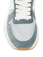 Jagga Leather & Textile Low-Top Sneakers