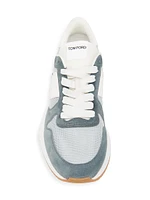 Jagga Leather & Textile Low-Top Sneakers