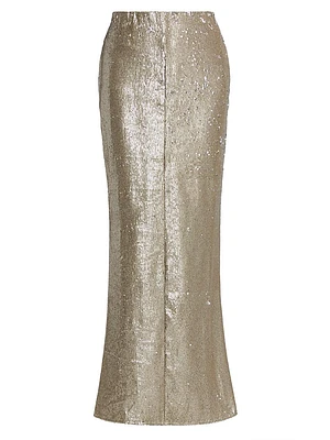 Roseline Sequined Maxi Skirt