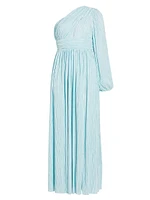 Indira One-Shoulder Maxi Dress