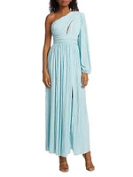 Indira One-Shoulder Maxi Dress