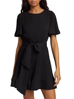 Lumi Pleated Minidress