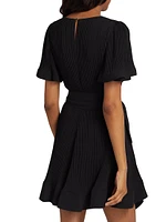 Lumi Pleated Minidress