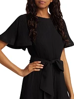 Lumi Pleated Minidress