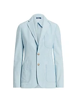 Chambray Cotton Blazer