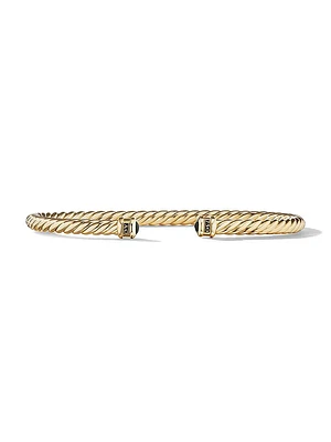 Cablespira Cuff Bracelet 18K Yellow Gold