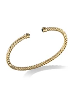 Cablespira Cuff Bracelet 18K Yellow Gold