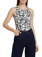 Allen Floral Crop Tank